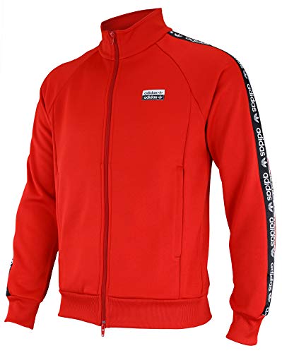 Amazon.com: adidas Mens R.Y.V. Red Track Top Size S : Clothing
